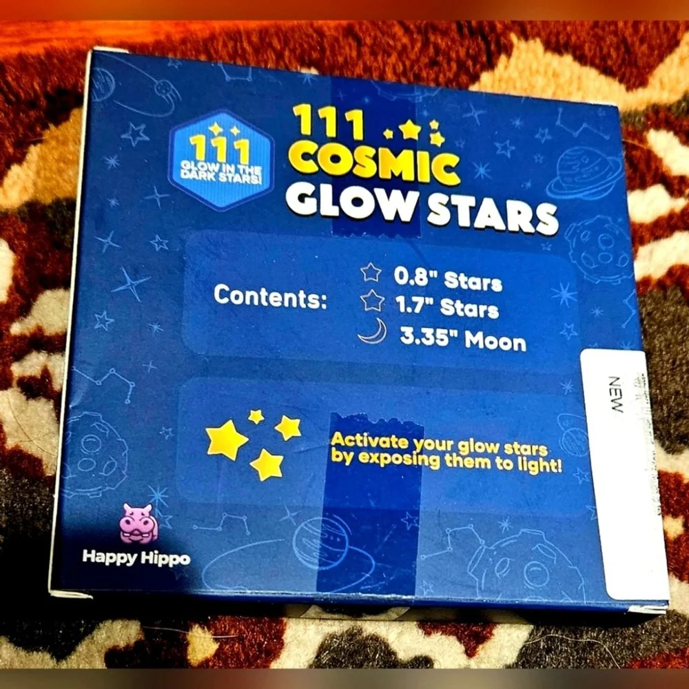 Glow in the Dark Stars with a Bonus Moon - Picture 9 of 9